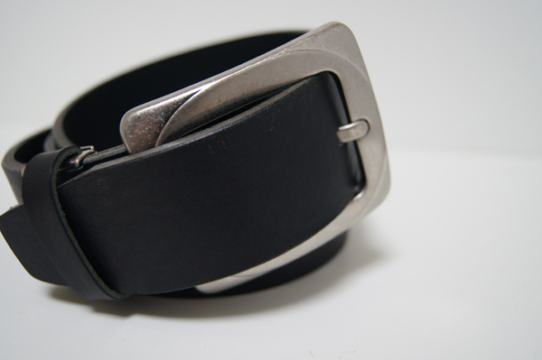 イタリアレザーベルト ブラック