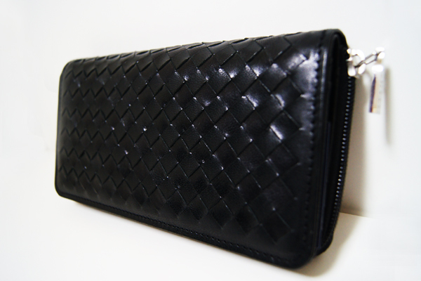 牛革ウォレット　黒