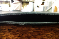 軟式グローブ紐用革(黒)