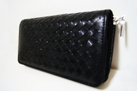 牛革ウォレット　黒